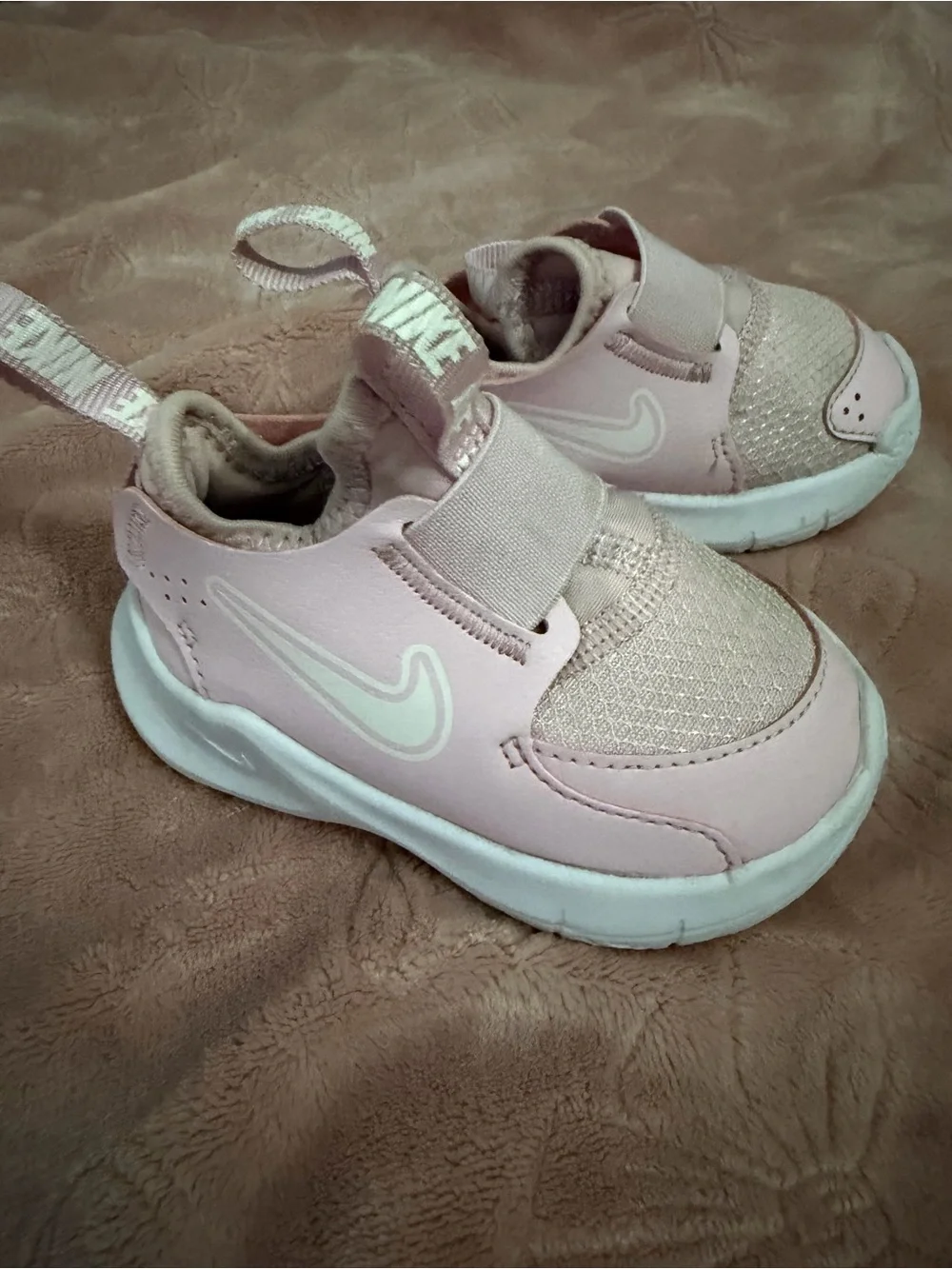 Nike Toddler Pink Slip-On Athletic Sneakers